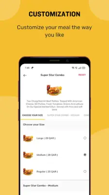 Hardee's Qatar - Food Delivery android App screenshot 3