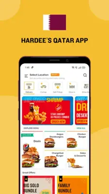 Hardee's Qatar - Food Delivery android App screenshot 6